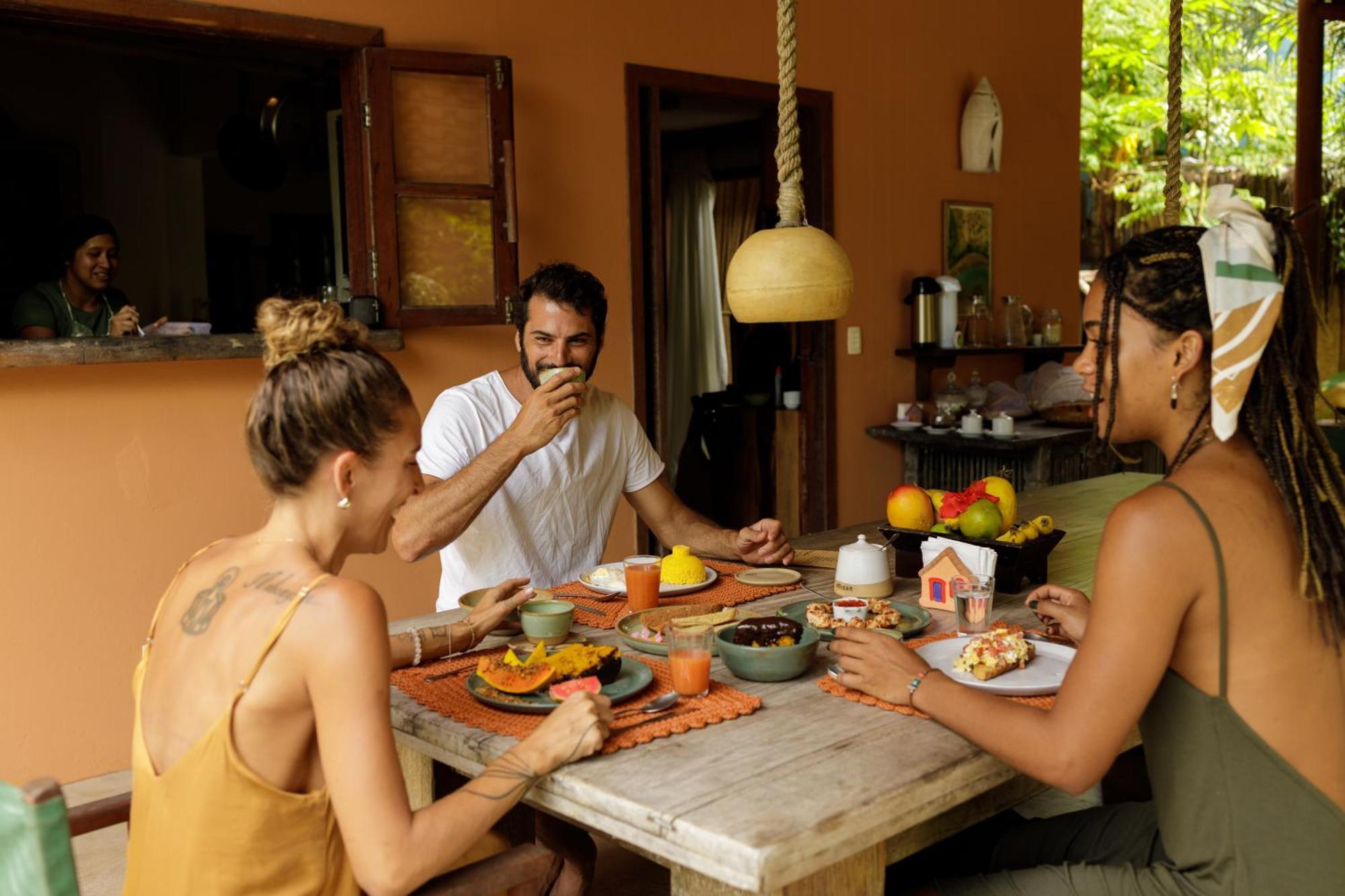 Vila Fruta Pao Caraíva Eksteriør billede